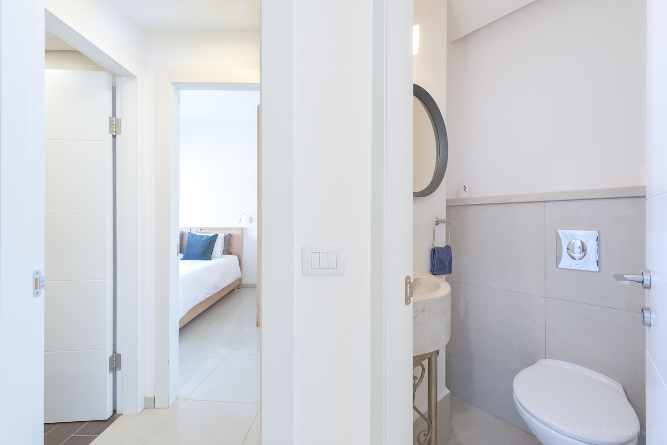 Powder Room/Hallway View