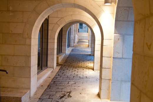 Outside the Building