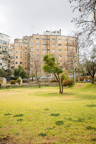 Park outside building